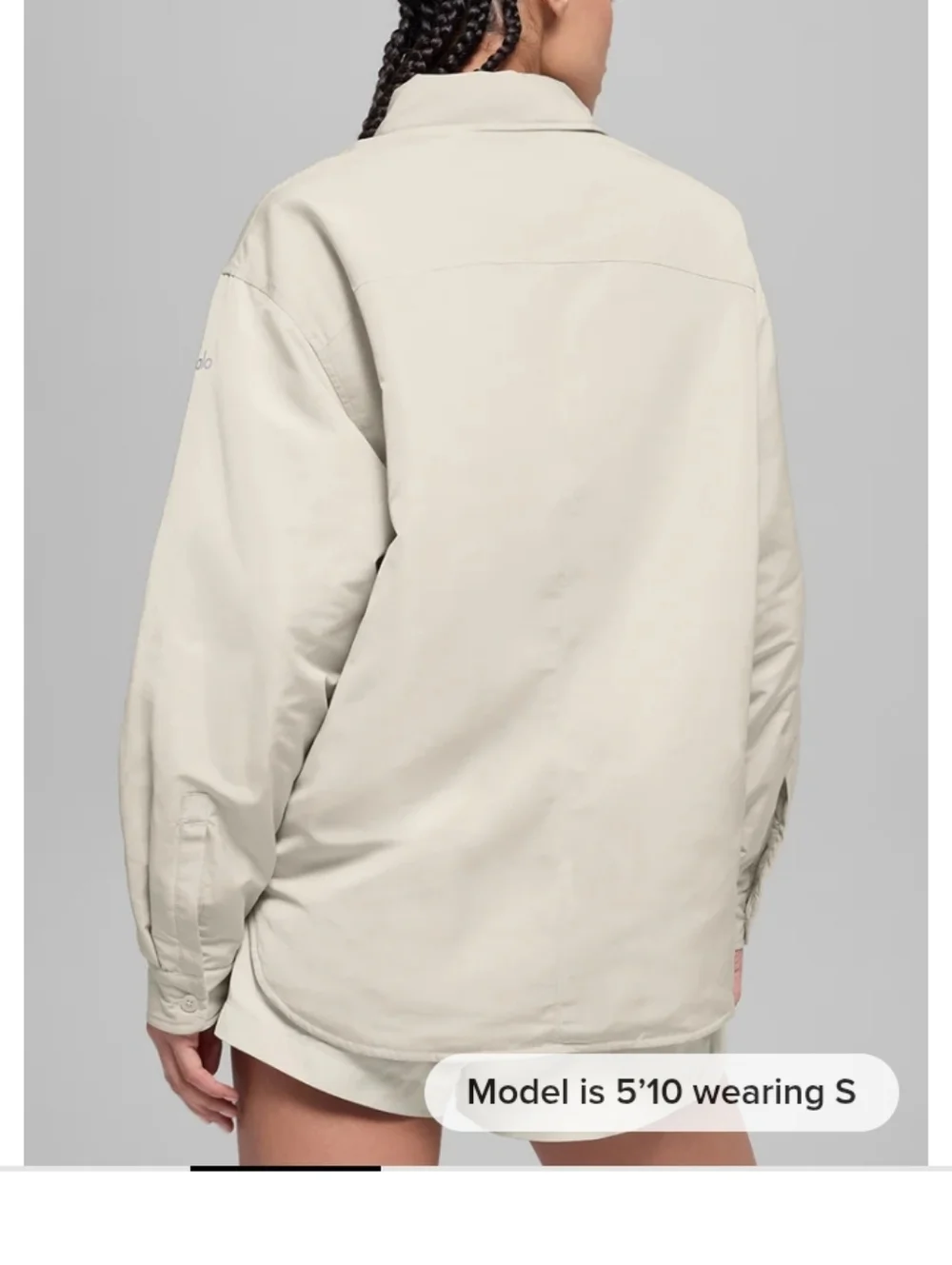 ALO‎ Socialite Shacket Bone